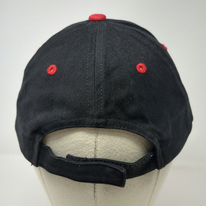 Otto Baseball Cap Black Red One Size Cotton Strapback Troop 44 Berlin CT Hat