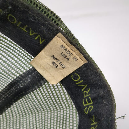 National Park Service Green Trucker Hat One Size Mesh Snapback Patch USA Vintage