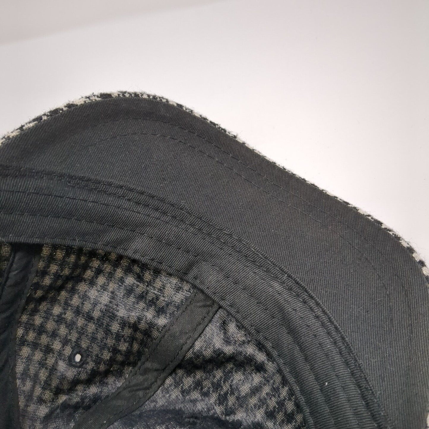 Caterpillar Slideback Hat Multicolor OS Adjustable Houndstooth Embroidered