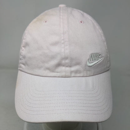 Nike Slideback Hat Pink OSFM Embroidered Logo Adjustable Heritage86