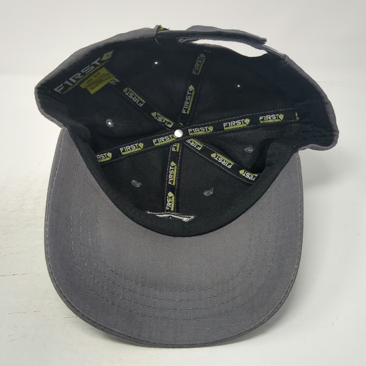 First Tactical Baseball Cap Gray One Size Point Blank Enterprises Strapback Hat