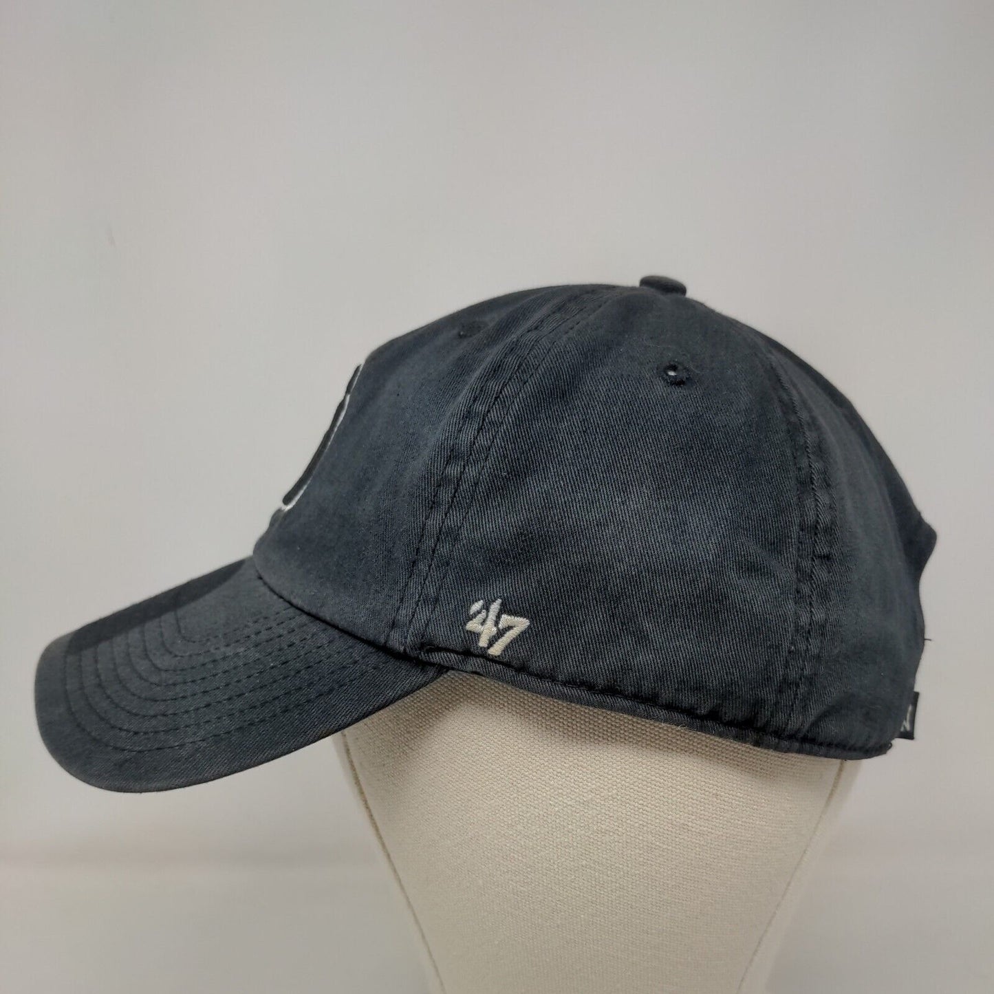 '47 Brand Men's Slideback Hat Blue OSFM Embroidered New York Yankees Logo