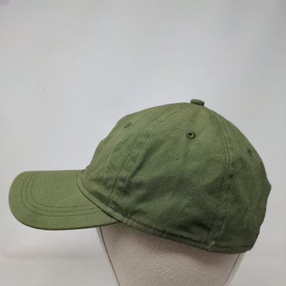Universal Thread Slideback Hat Green One Size Adjustable 6 Panel Blank