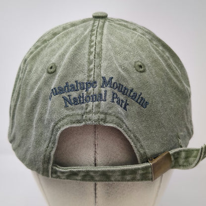 ECO Baseball Cap Green OSFM Guadalupe Mountains National Park Rattlesnake Hat