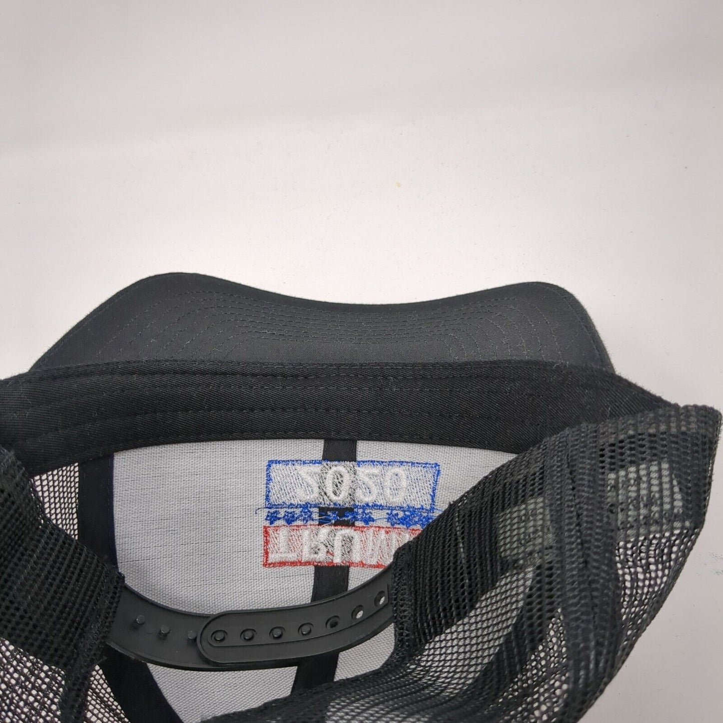 Trumph 2020 Snapback Trucker Hat Black OSFA Mesh Back KB ETHOS Classics