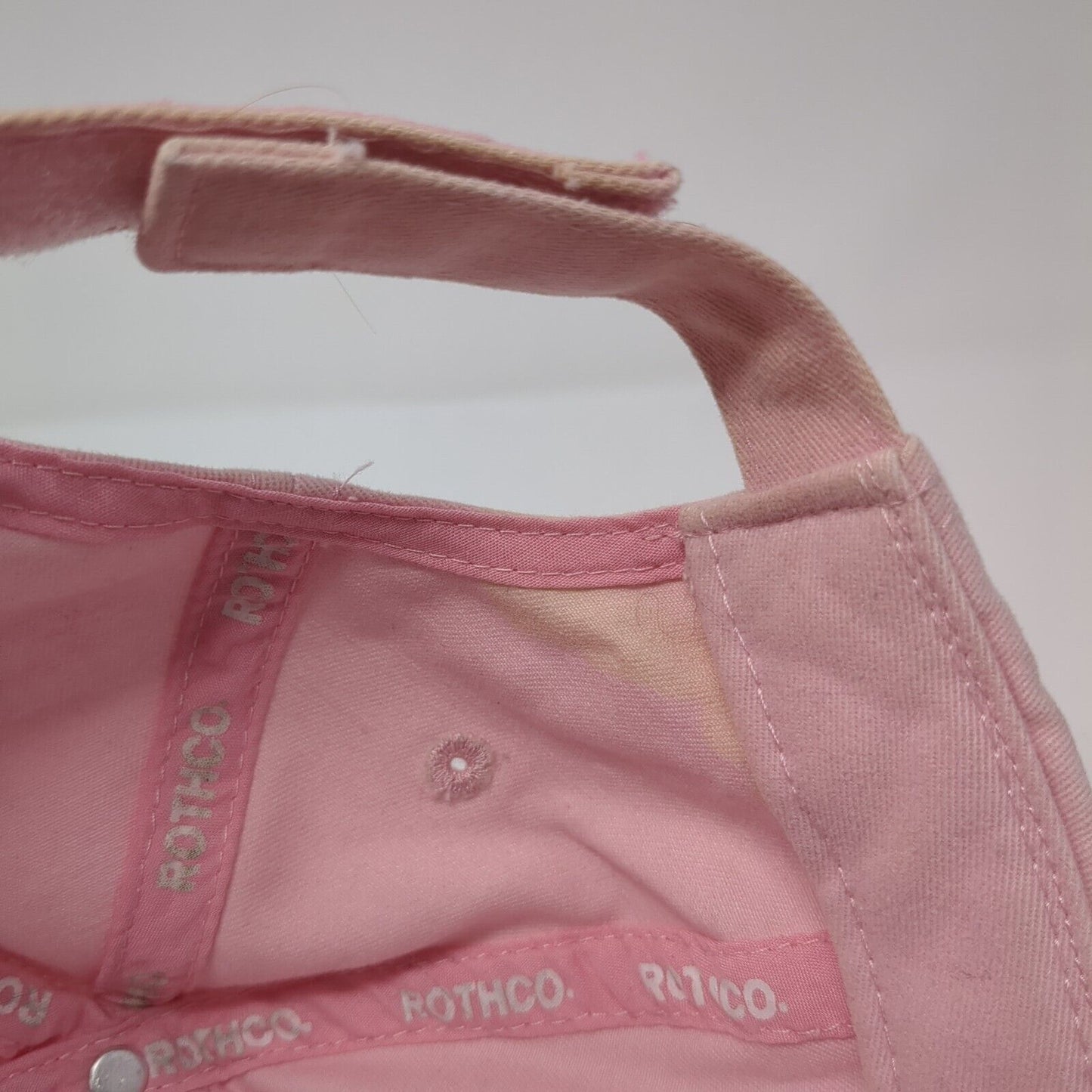 Army Strapback Hat Pink One Size Adjustable Embroidered Rothco 6 Panel