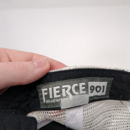 Don't Tread On Me Snapback Trucker Hat Black OS Adjustable Mesh Back Fierce 901