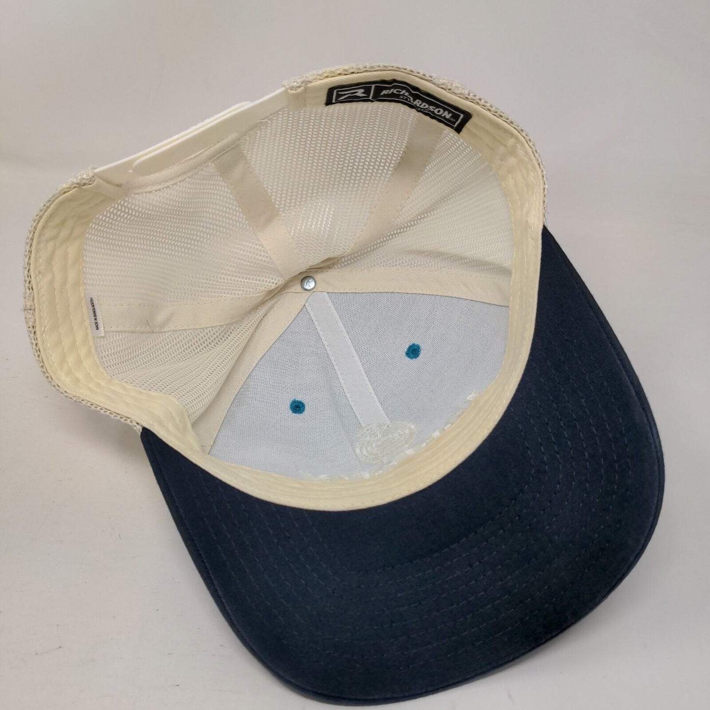 Loblolly Bakery Snapback Trucker Hat Blue OS Embroidered Mesh Back Richardson