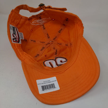 Chase Authentics Mens Slideback Hat Orange OSFM Embroidered Tony Stewart #20