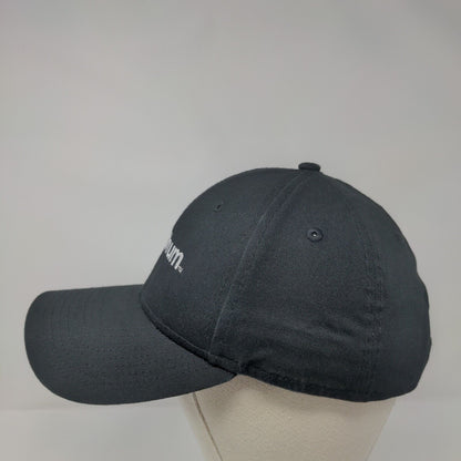 Rithum Strapback Hat Black OSFM Adjustable Embroidered 9Forty New Era Cotton