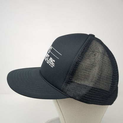 AG Equipt Inc. Snapback Mesh Back Trucker Hat Black One Size Winner