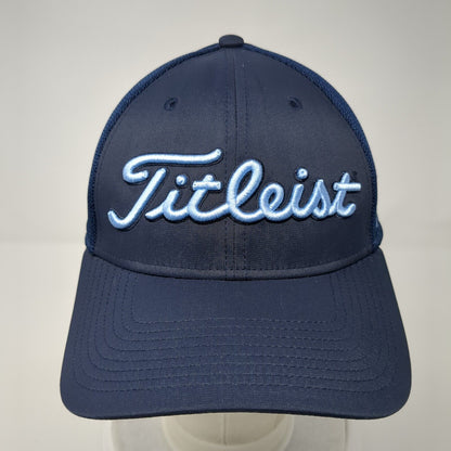 Titleist Fitted Mesh Back Hat Blue Small-Medium Embroidered New Era