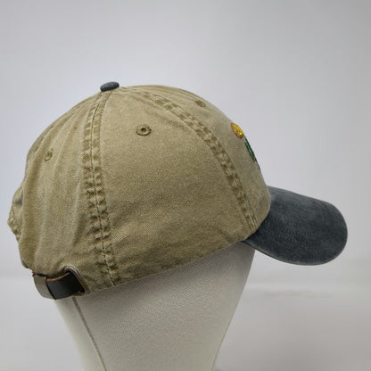 Baseball Cap Beige Gray One Size Camp Yawgoog 2018 Rockville RI Oars Hat