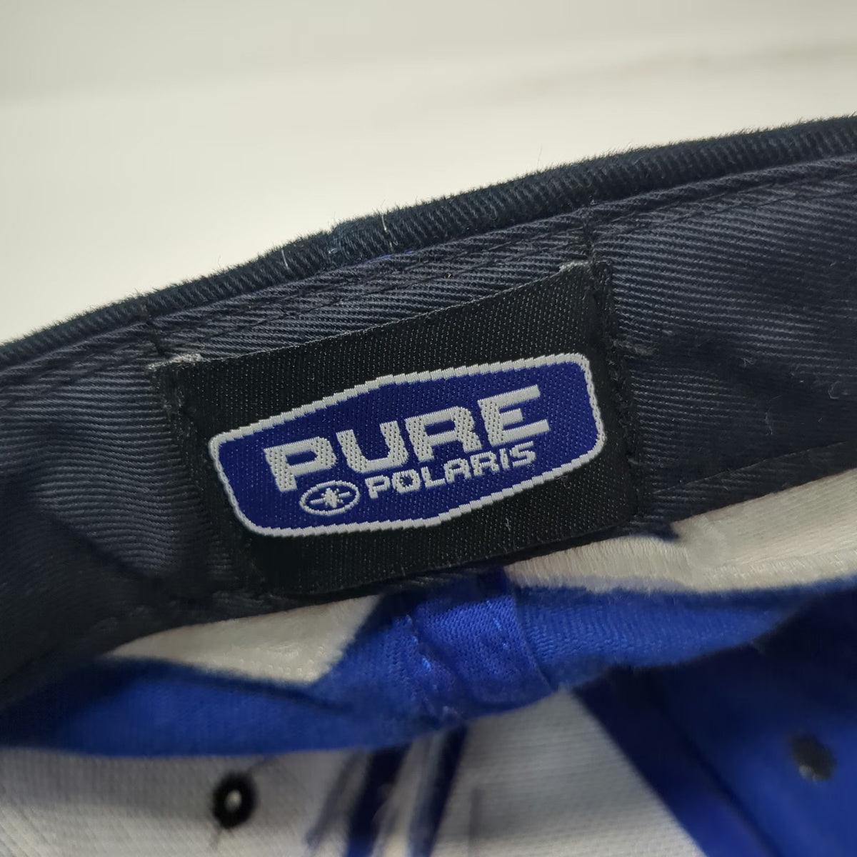 Pure Polaris RMK Rocky Mountain King Blue Baseball Cap One Size Strapback Hat