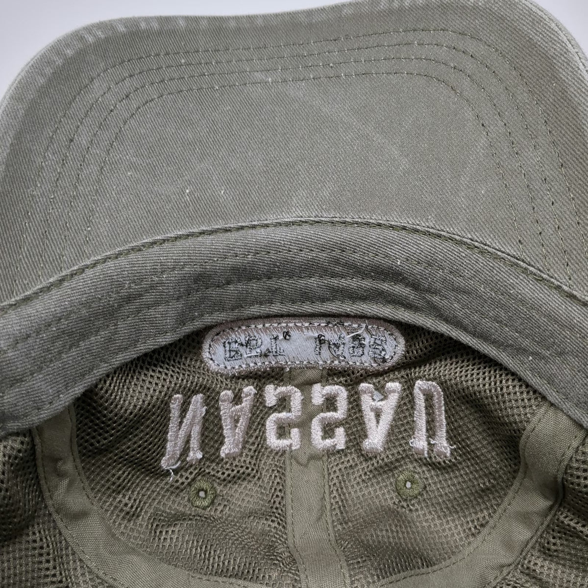 DK Caps Baseball Cap Green One Size Nassau Bahamas Mesh Adjustable Souvenir Hat