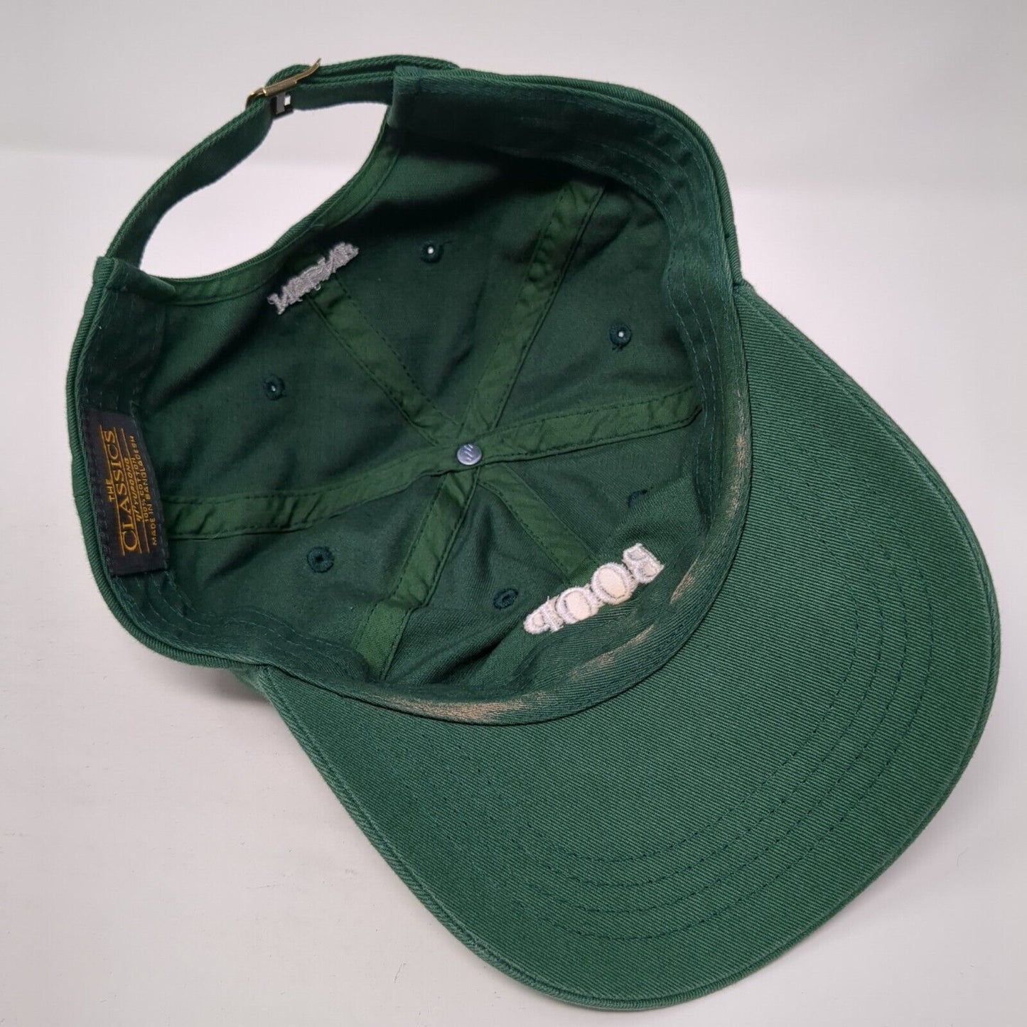 Boop NSBNF Slideback Hat Green One Size Adjustable Yupoong 6 Panel