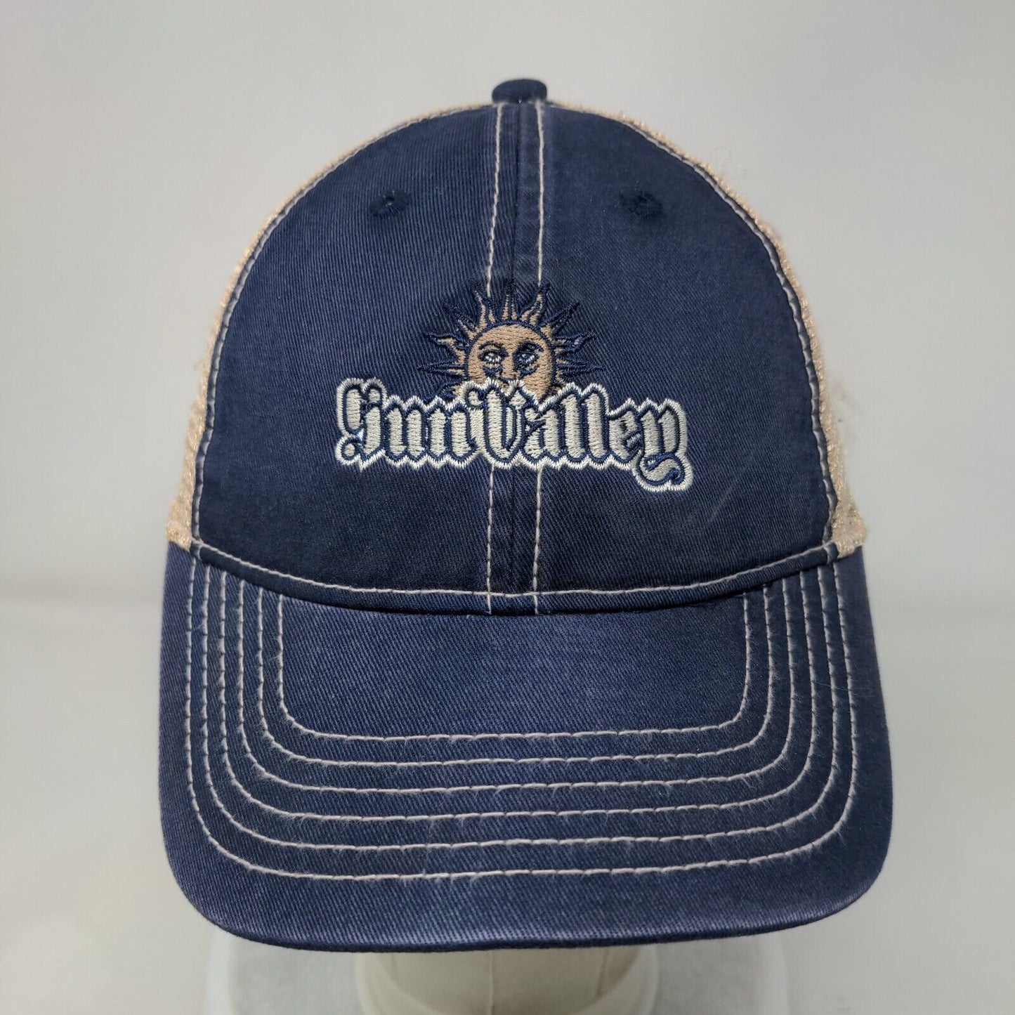 Ahead Snapback Trucker Hat Multi Classic Cut Embroidered Sun Mesh Back