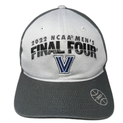 Nike Villanova NCAA Snapback Gray Black Hat One Size 2022 Final Four Champs