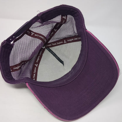 Prana Snapback Mesh Back Trucker Hat Multicolor One Size Aztec Tribal