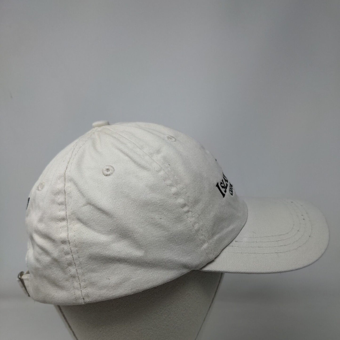 Island View Casino Resort Slideback Hat Cream One Size Adjustable