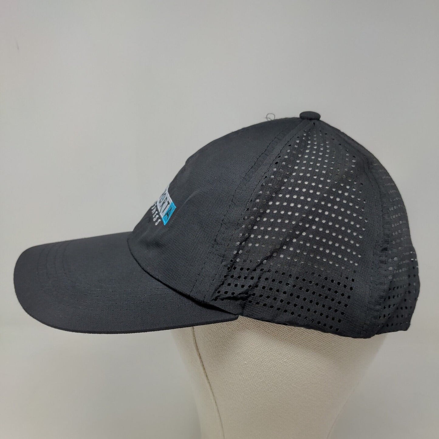 Unbranded Men's Snapback Hat Black Mesh Back Embroidered Esporta Fitness Logo