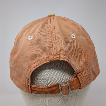 RJS Foundation Slideback Hat Orange One Size Embroidered Fahrenheit