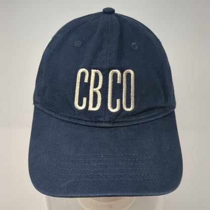 CB CO Cinderlands Slideback Hat Blue One Size Adjustable Embroidered