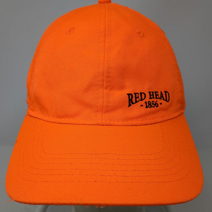 Red Head Orange Baseball Cap One Size Strapback Hunting Blaze Safety Outdoor Hat