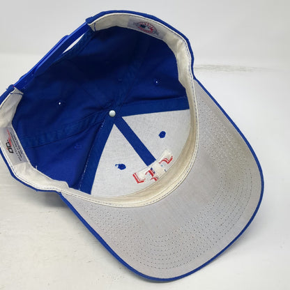Texas Rangers MLB Outdoor Cap Snapback Blue OSFM White Red Logo Gray Brim Hat