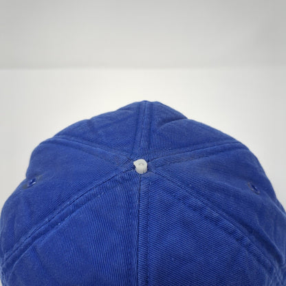 Independent Bean & Seed Co. Inc Snapback Hat Blue One Size Adjustable 6 Panel