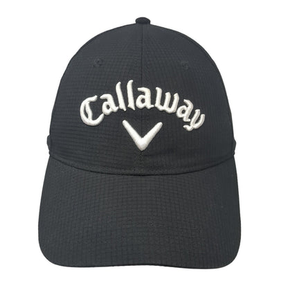 Callaway Odyssey Strapback Hat Black One Size Adjustable Embroidered