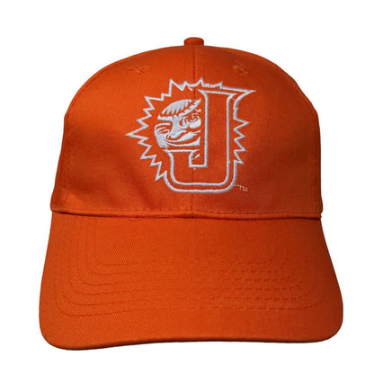 Jacksonville Suns Men's Strapback Hat Orange OSFA Embroidered Logo Cotton