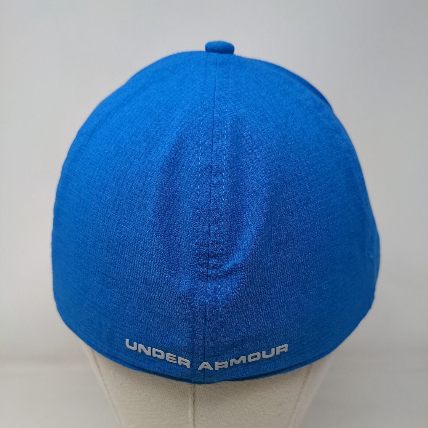 Under Armour Fitted Hat Blue L/XL Classic Fit Lightweight Breathable Polyester
