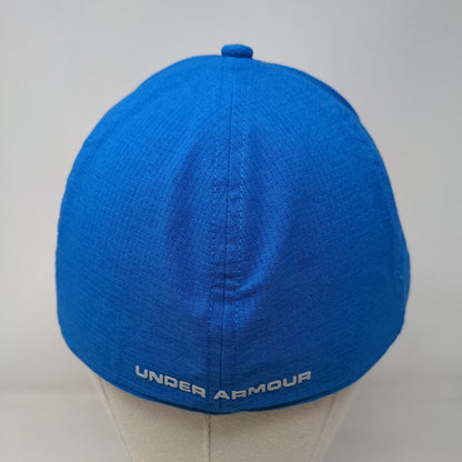Under Armour Fitted Hat Blue L/XL Classic Fit Lightweight Breathable Polyester