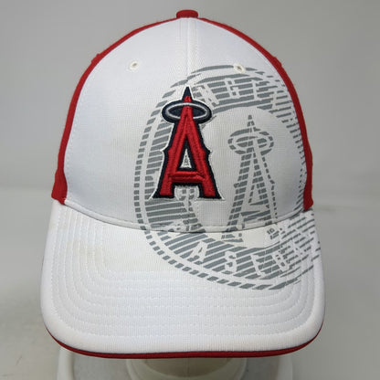 '47 Brand MLB Los Angeles Angels Baseball Cap White Red One Size Adjustable Hat