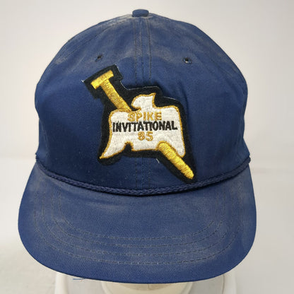 Dorfman Pacific Baseball Cap Blue XL Spike Invitational 85 Rope USA Hat Vintage