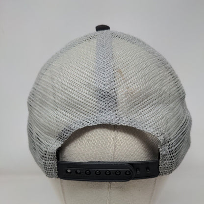 Taco Bell Now Serving Breakfast Snapback Trucker Hat Black RG Mesh Back