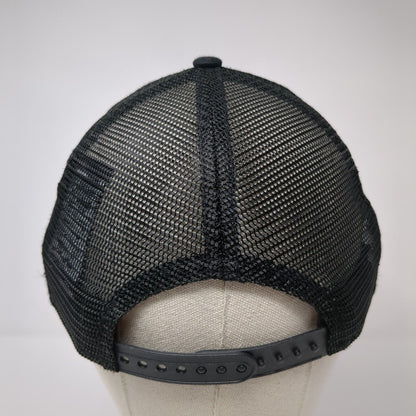 The Spoke Shop Billings MT Snapback Trucker Hat Black OSFM Mesh Back