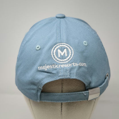 Majestic Mirage Punta Cana Resort Baseball Cap Blue One Size Slideback Logo Hat
