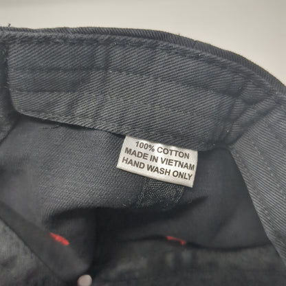 Smith Transportation Inc Strapback Hat Black One Size Solid Adjustable
