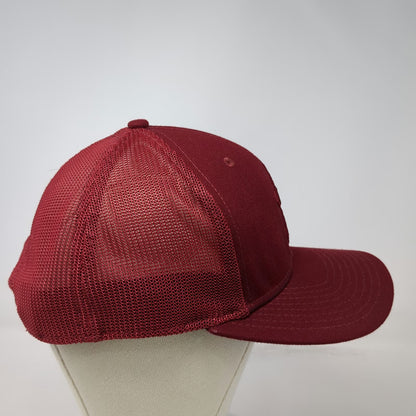 New Era Trucker Hat Red One Size Specialized Logo Mesh Back Snapback Cycling