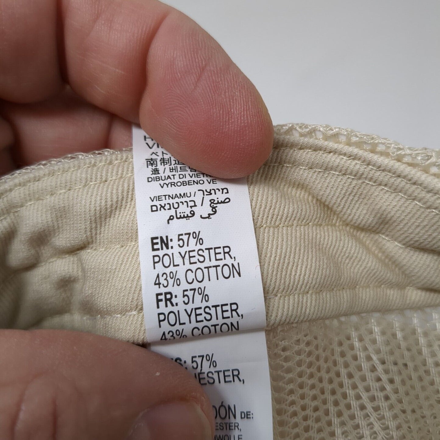 RVCA Snapback Trucker Hat Multicolor One Size Adjustable Mesh Back 6 Panel