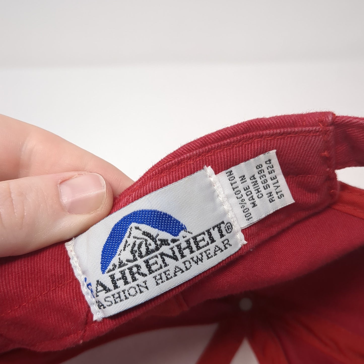 Isle Of Palms SC Slideback Hat Red One Size Adjustable Fahrenheit