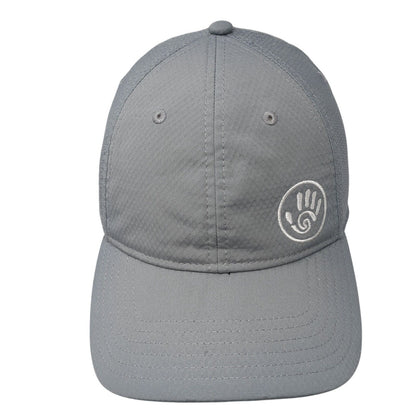 Under Armour Golf Fitted Hat Gray M/L Embroidered Logo Solid 6 Panel