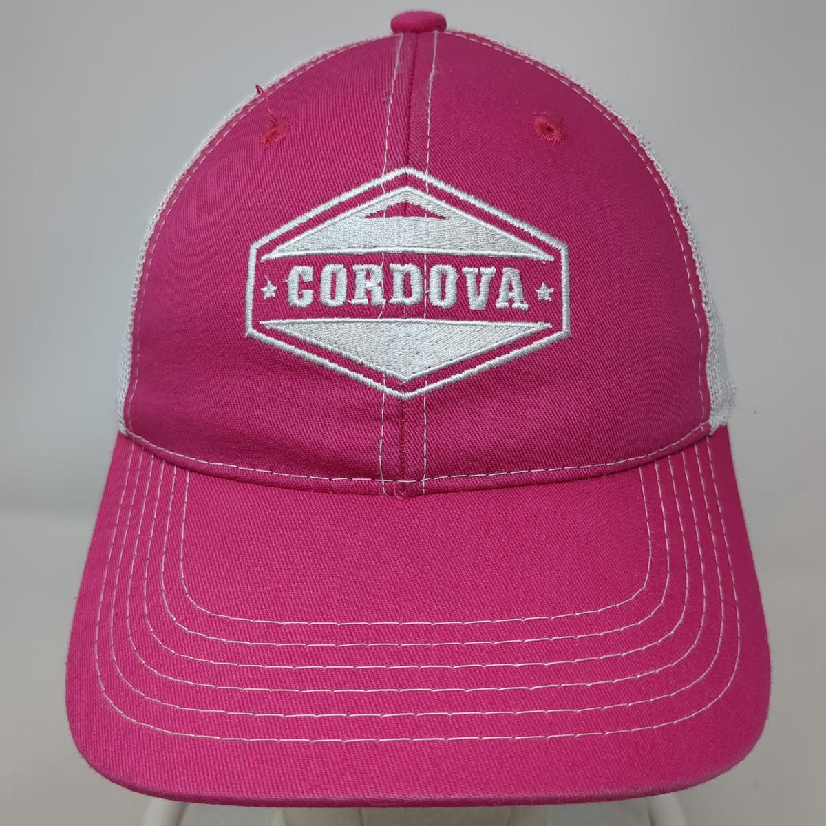 Bretmor Headwear Baseball Cap Pink One Size Cordova Cooler Adventures Hat