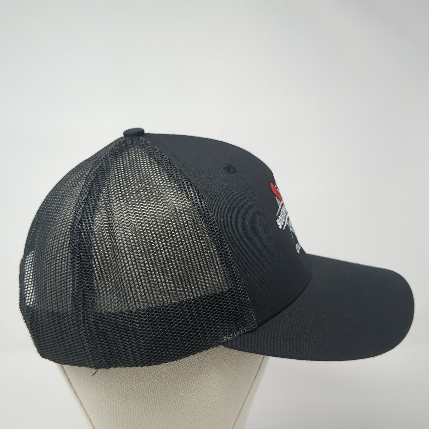 Southwest Ada Little League Trucker Hat Black OS Adjustable Mesh Back Richardson