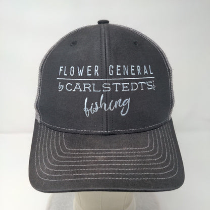 Flower General by Carlstedt's LLC Fishing Trucker Hat Black One Size Richardson