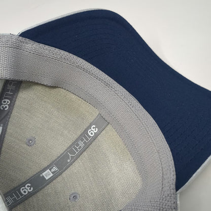 Dallas Cowboys NFL New Era Gray Cap L Stretch Fit 39THIRTY Mesh Shield Star Hat