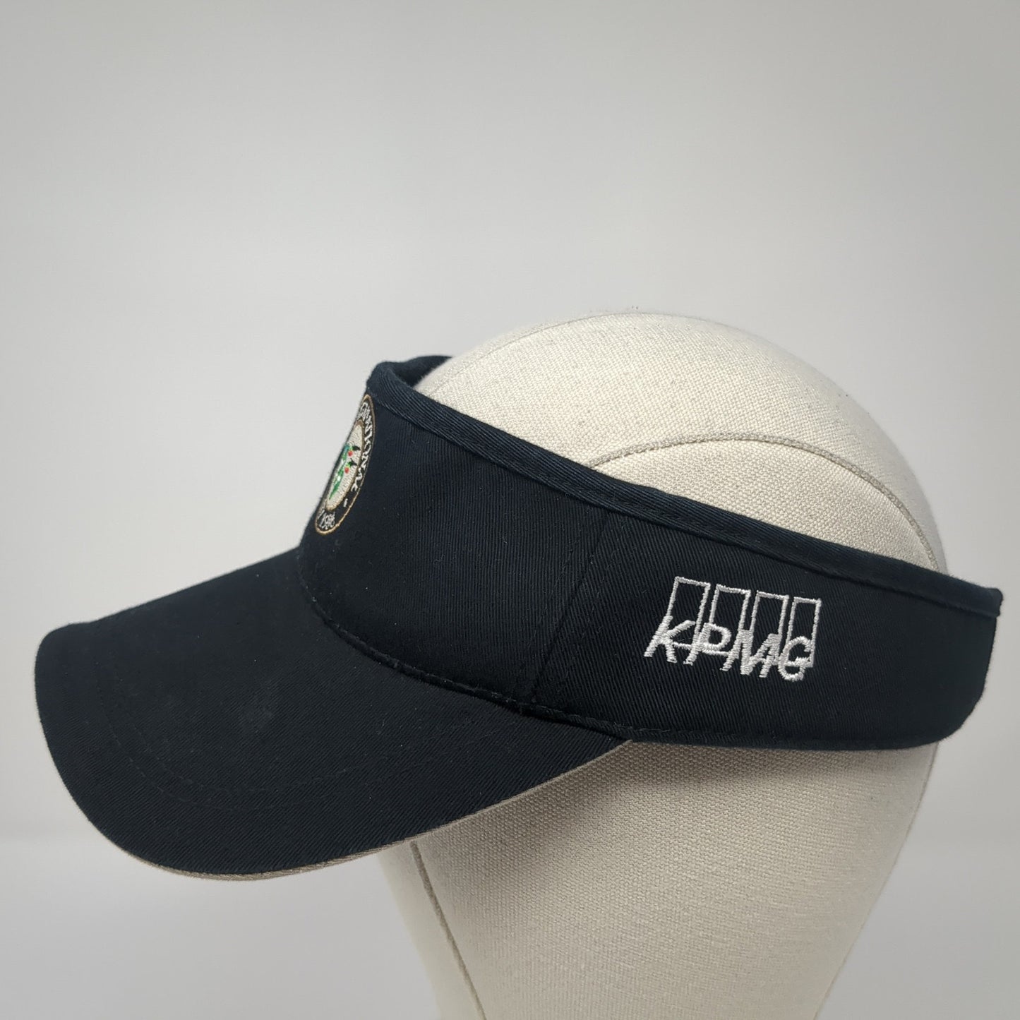 The International Est. 1986 Sun Visor Hat Black One Size Adjustable Imperial