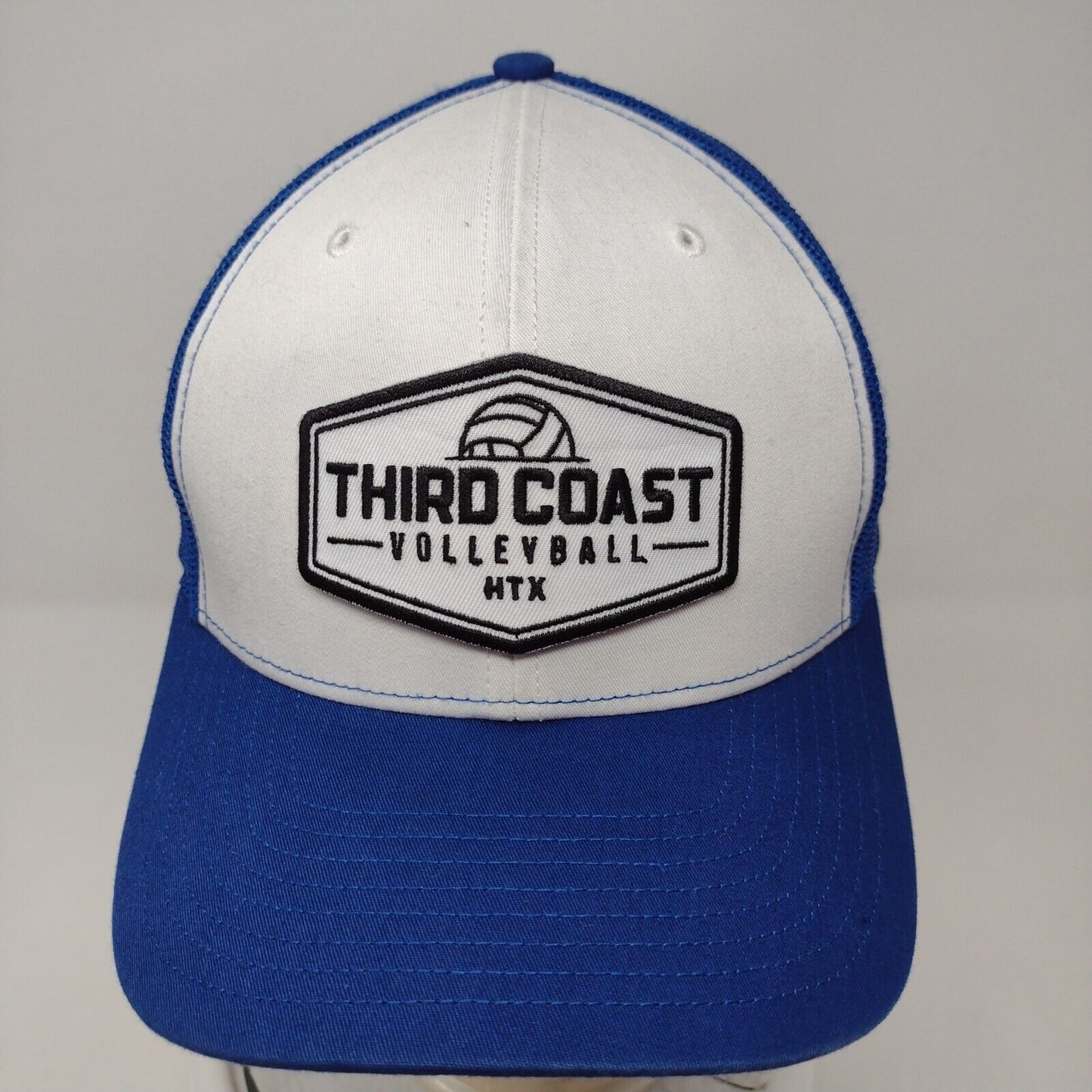 Third Coast Volleyball HTX Snapback Trucker Hat Blue OSFA Mesh Back Richardson